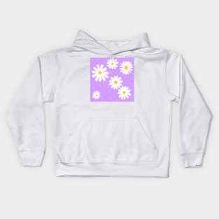 Purple Daisys Kids Hoodie